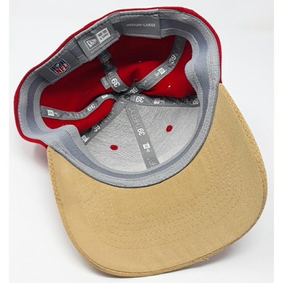 New Era 39THIRTY NFL San Francisco 49ers M/L stretch cap hat - Picture 6 of 7